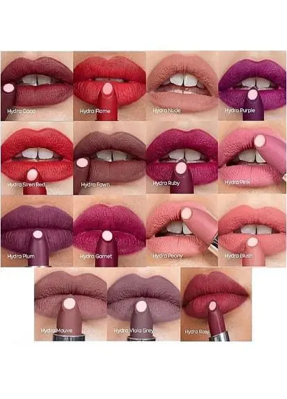 Матова губна помада Avon з гіалуроновою кислотою Супер Зволоження Ніжний нюд/Hydra Nude - фото 2