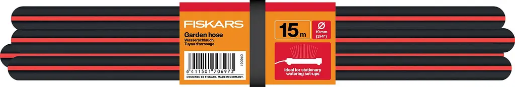 Шланг садовий Fiskars Solid 19 мм (3/4") 15 м (1076061) - фото 2
