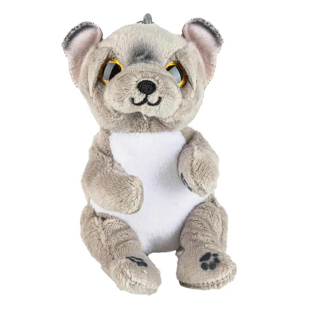 М'яка іграшка TY Beanie Bellies Сірий пес Wilfred 12 см (43111) - фото 6