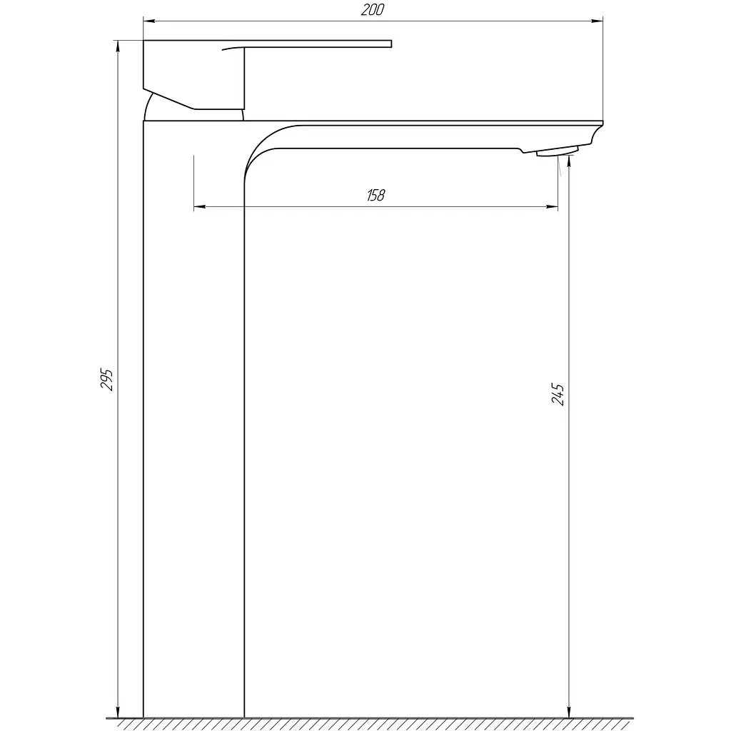 Змішувач для раковини Globus Lux Milano GLM-201-BB - фото 4