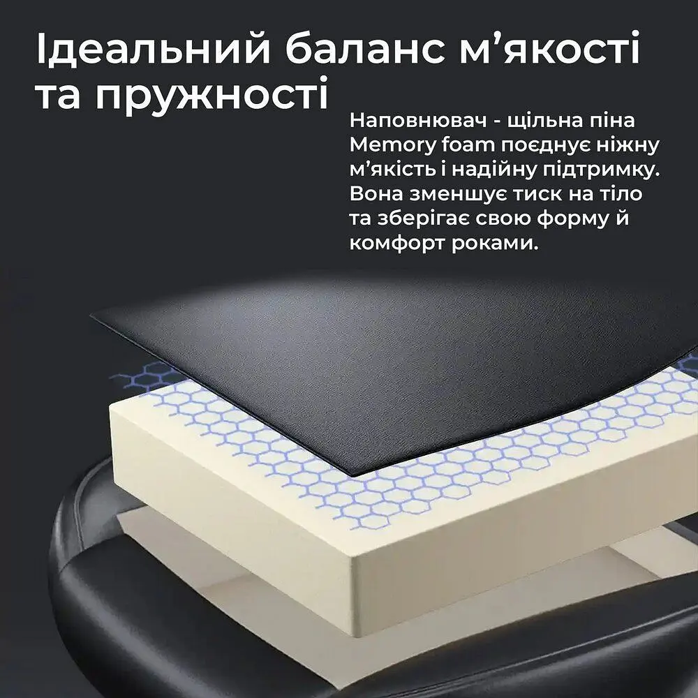 Крісло для геймерів Anda Seat Kaiser 4 V2 Size XL Black (AD12YDDC-XLL-20-B-CF-03) - фото 7