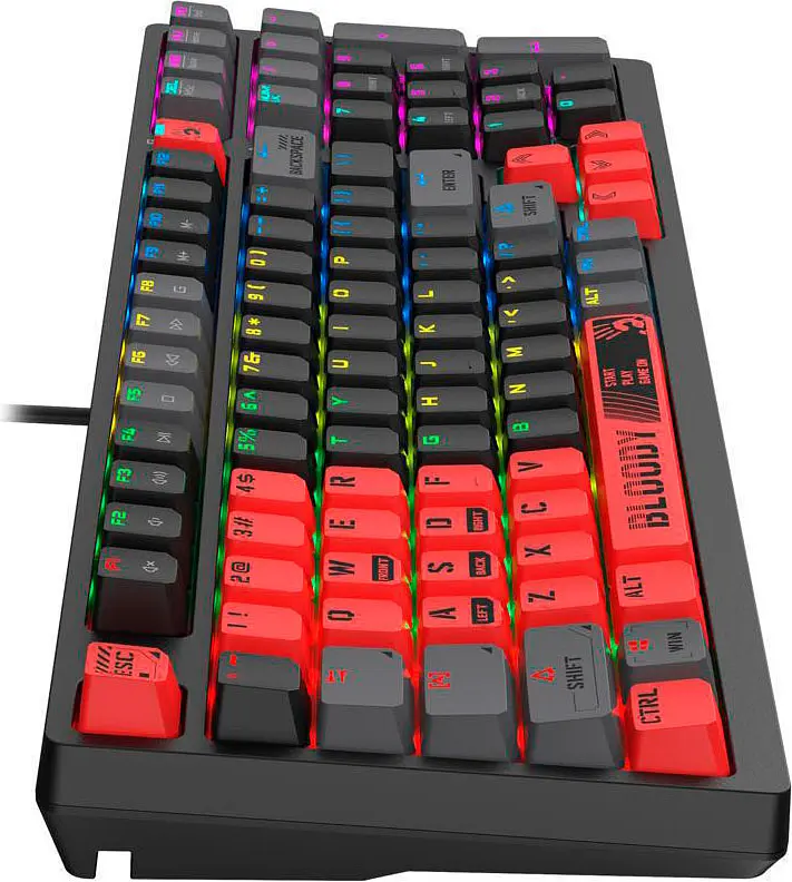 Клавиатура Bloody S98 Sports Red [88768] - фото 8