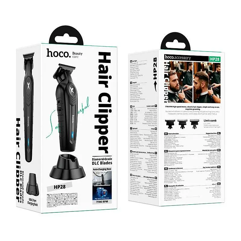 Електробритва HOCO Engraving electric hair clipper HP28 |7700rpm, 150min| - фото 2