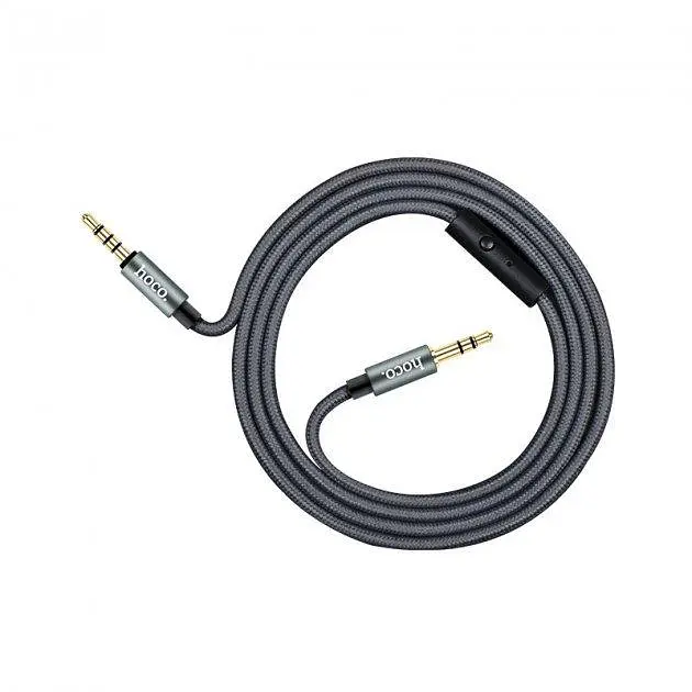 Аудиокабель с микрофоном Hoco Tarnish mini-Jack 3.5mm UPA04 - фото 9