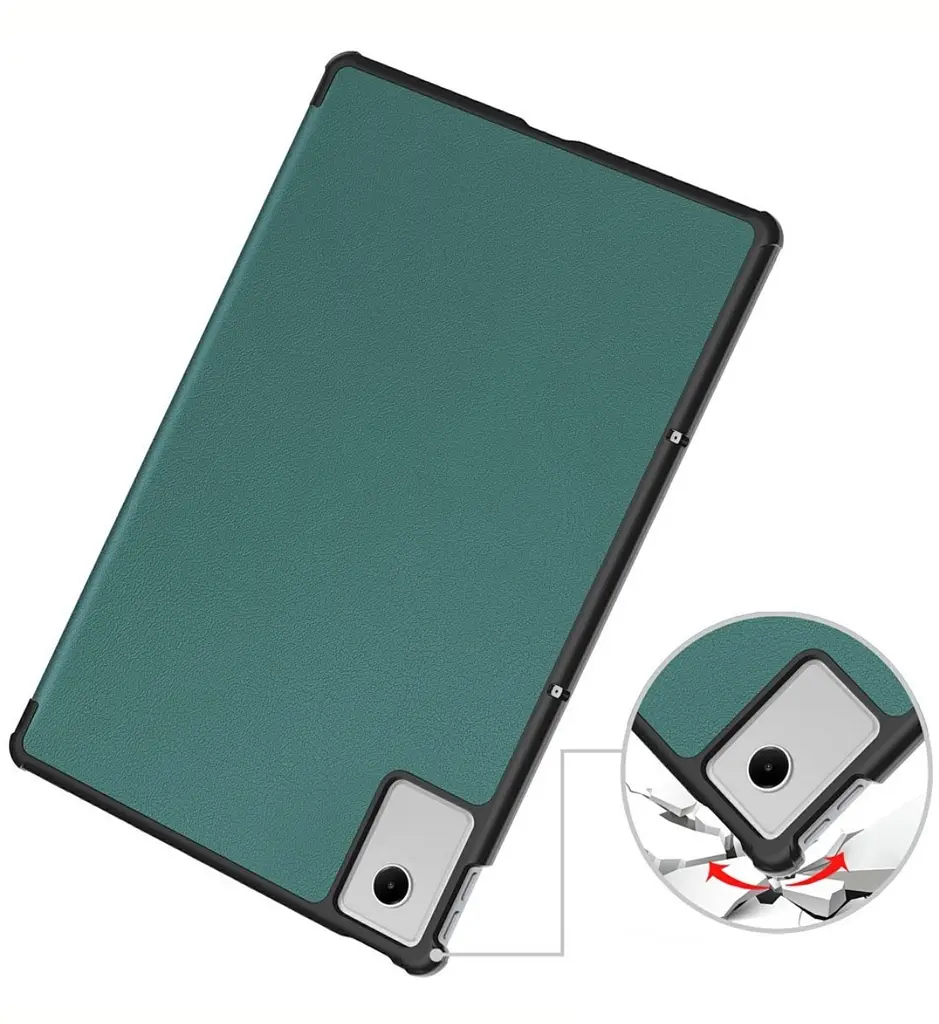 Чохол-книжка BeCover Smart Case для Lenovo Idea Tab Plus 12.1" Темно-зелений (715080) - фото 4