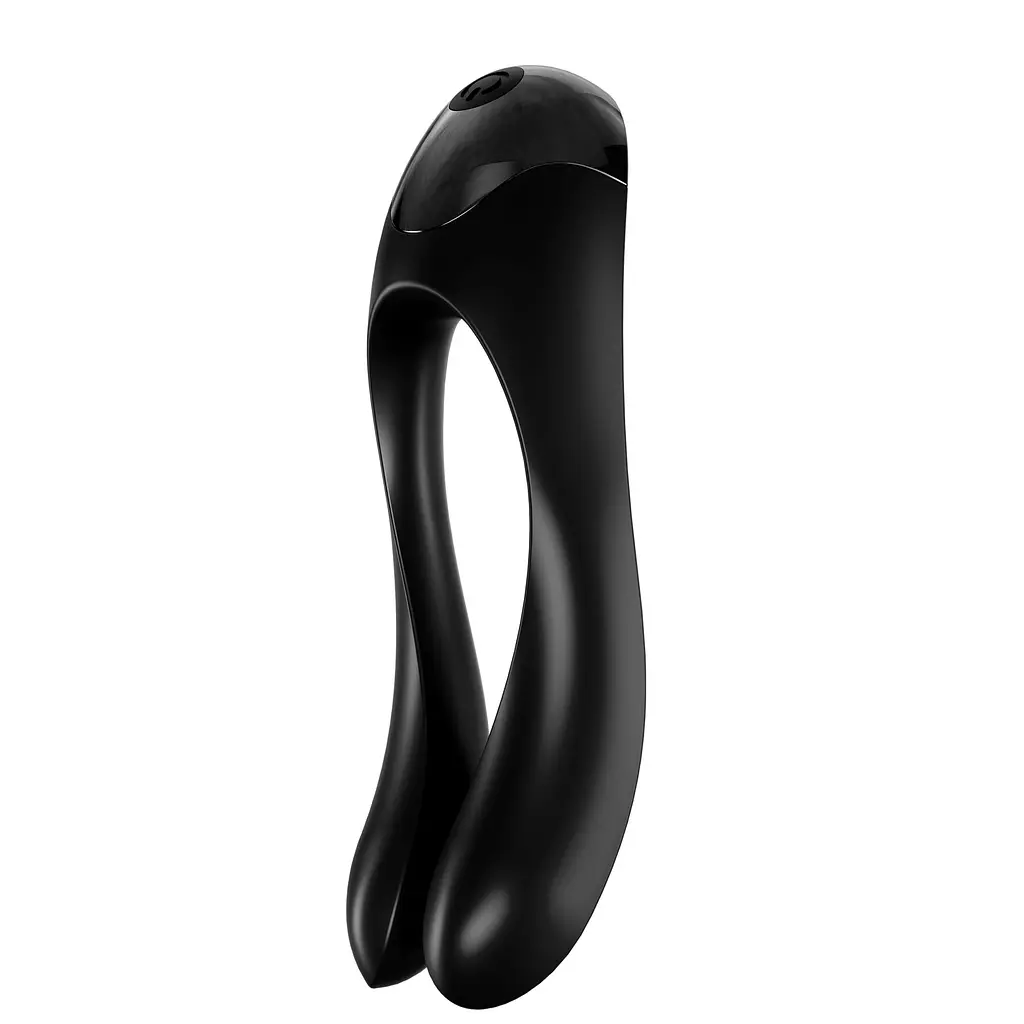 Вібратор на палець Satisfyer Candy Cane Black - фото 2