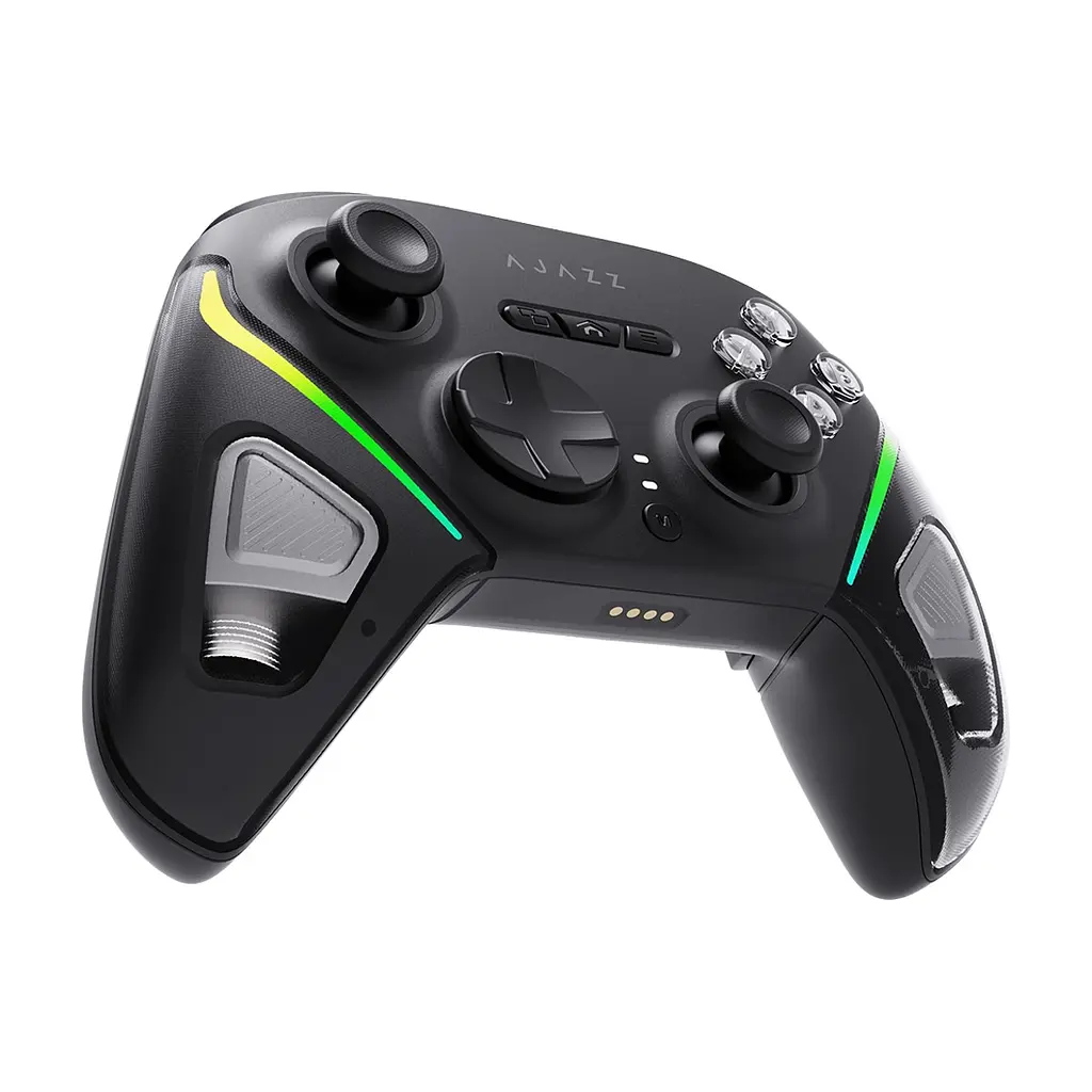 Геймпад Ajazz GP100S 2.4G/BT/USB Switch/PC/iOS/Android RGB Black (GP100S-B) - фото 7