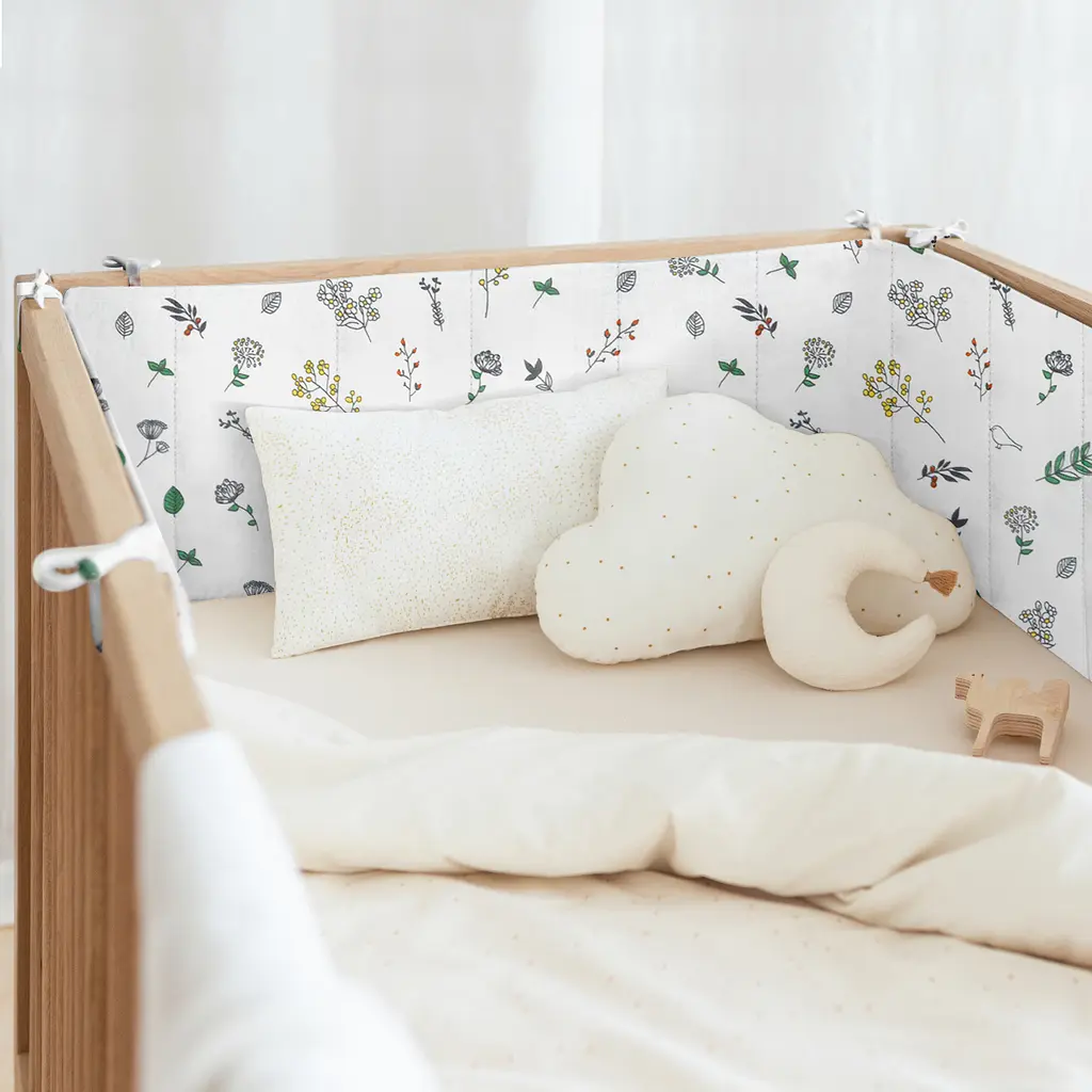 Бортики в дитяче ліжечко 30x60 WILDFLOWERS COSAS (4822052275610) - фото 2