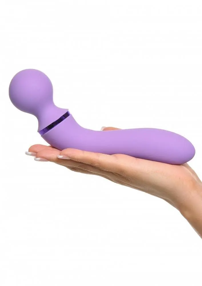 Вібратор Pipedream Duo Wand Massage-her, 9.2х4.3 см - фото 7