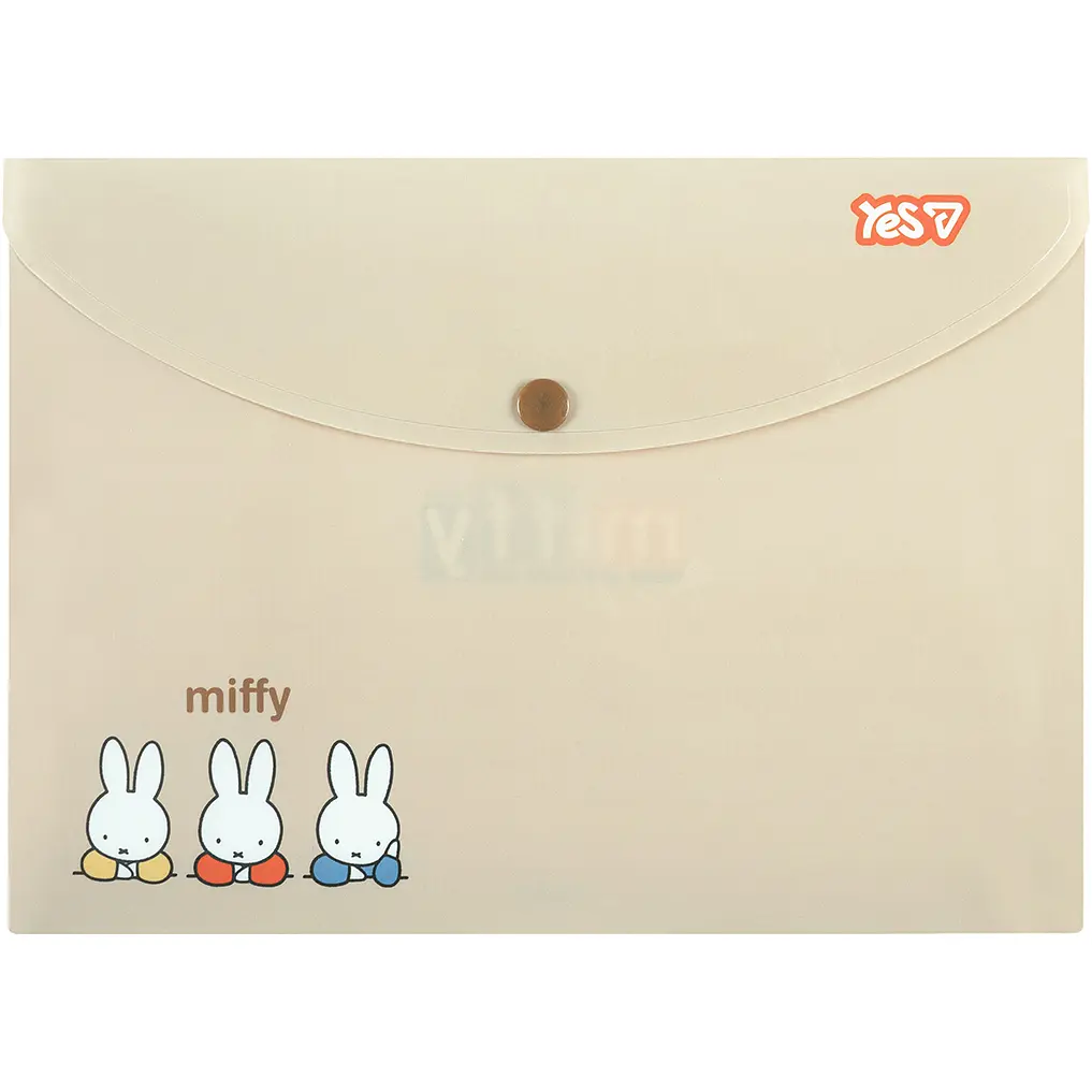 Папка-конверт Yes Miffy В5 на кнопці (492121) - фото 2