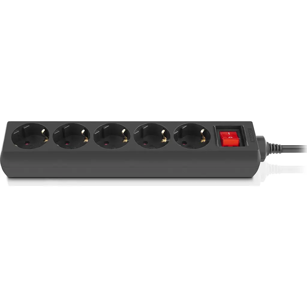 Мережевий фільтр живлення REAL-EL RS-PROTECT M 10m, black (EL122300037) - фото 3