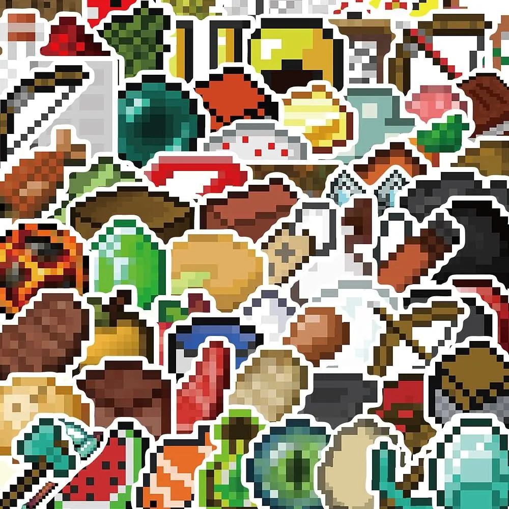 Стикерпак GeekLand Minecraft 50 штук - фото 2