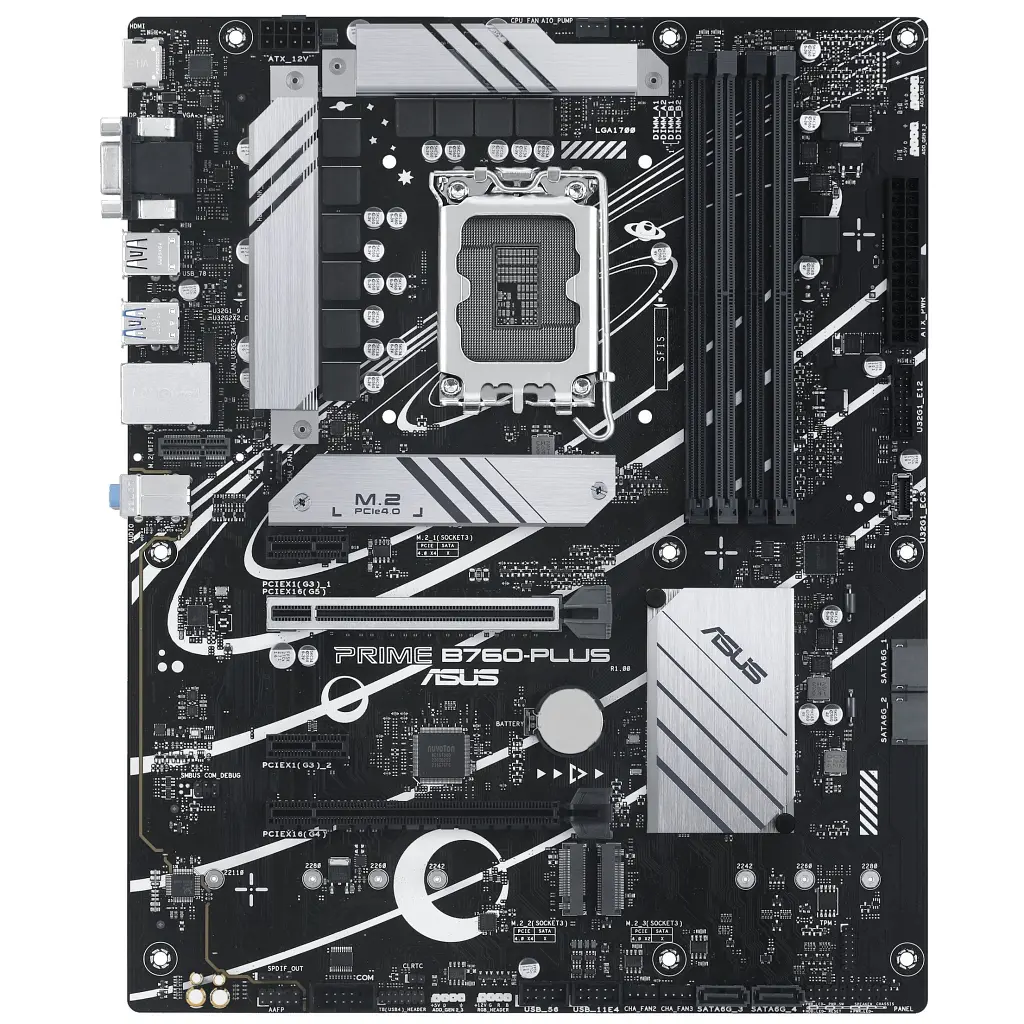 Материнська плата ASUS PRIME B760-PLUS - фото 2