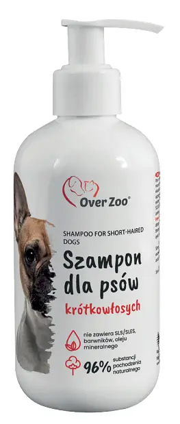 Шампунь для короткошерстних собак Over Zoo 250 мл