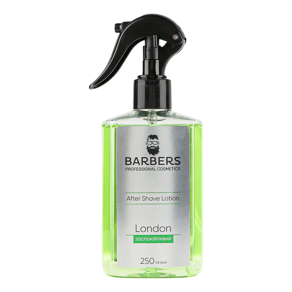 Заспокійливий лосьйон після гоління Barbers London, 250 мл - фото 2