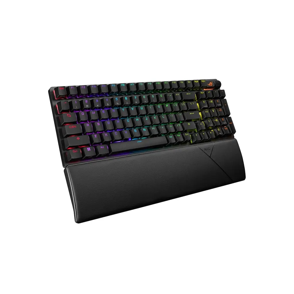 Клавіатура ASUS ROG Strix Scope II X NX Snow V2 ABS USB UA Black (90MP037A-BKMA00) - фото 5