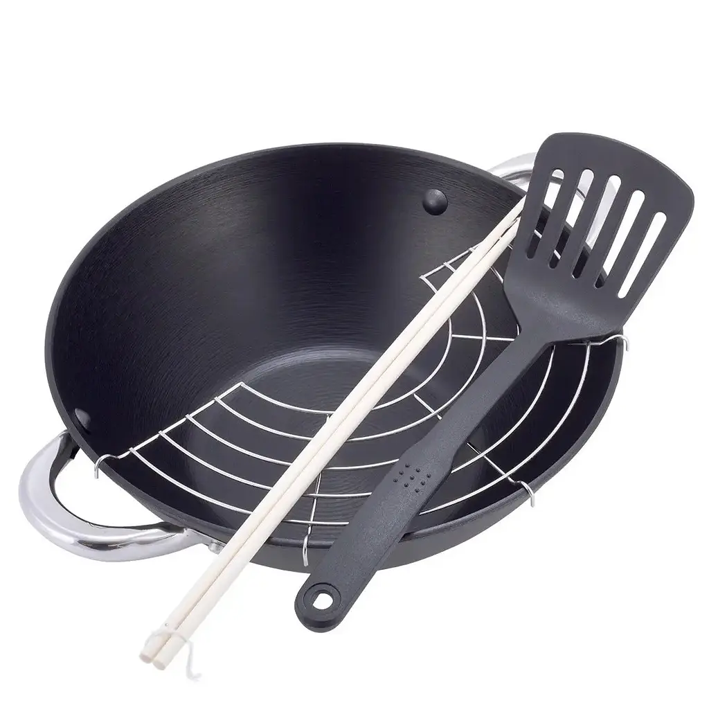 Сковорода WOK Kamille KM-4807MR 32 см 4,5 л