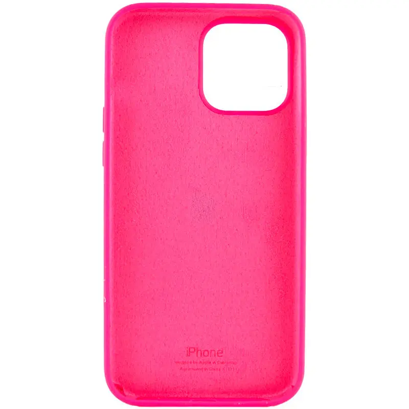 Чохол Silicone Case для Apple iPhone 15 Pro Barbie Pink AA [92769] - фото 2