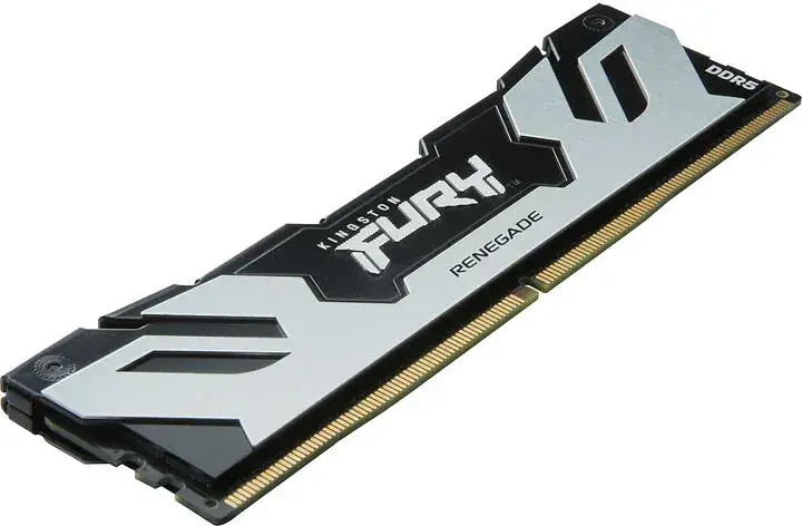 Оперативна пам'ять Kingston FURY 32GB (2x16GB) DDR5 6400 MHz Renegade Silver (KF564C32RSK2-32) - фото 3