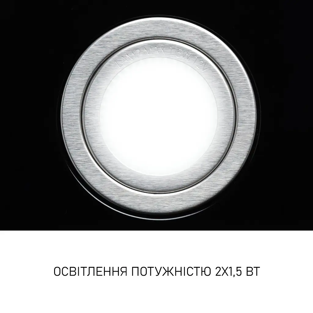Витяжка повновбудована Minola HBI 5722 BLF 1200 LED - фото 6