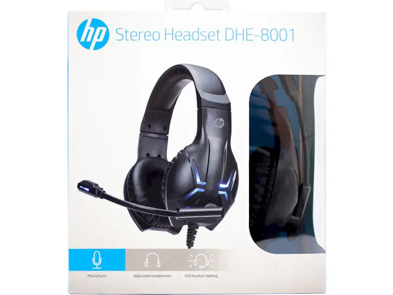 Навушники HP DHE-8001 Black - фото 2