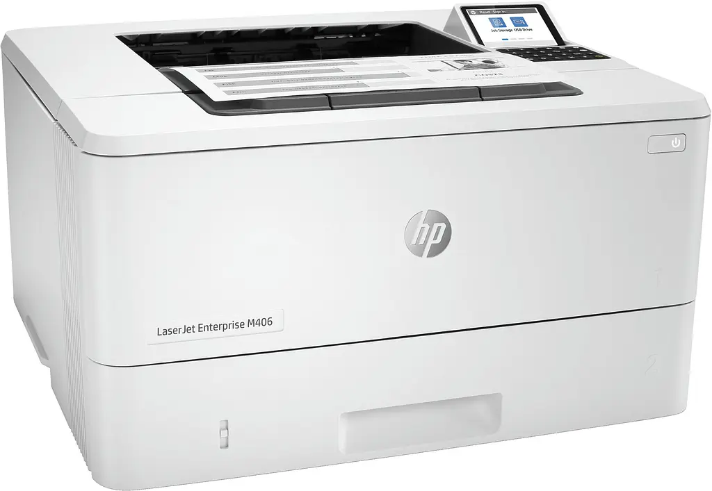 HP Принтер А4 LaserJet Enterprise M406dn - фото 4