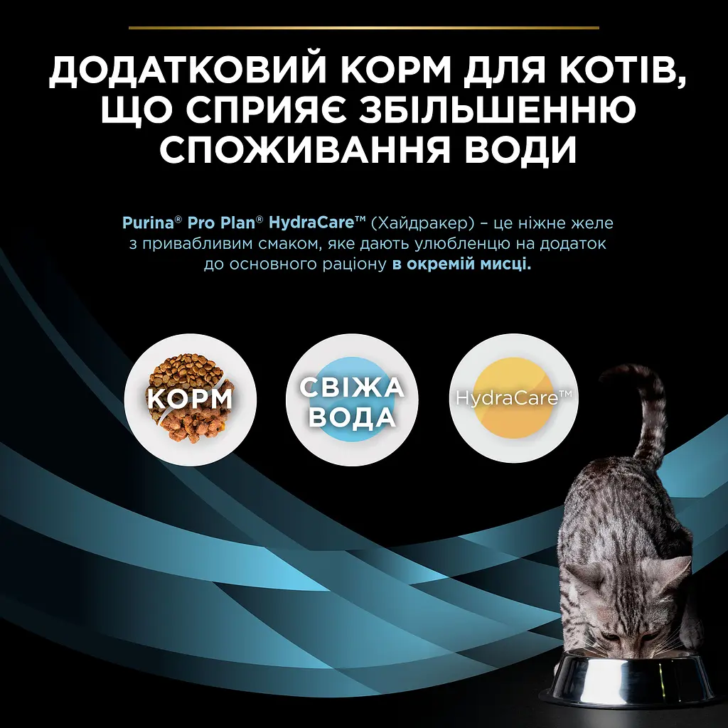 Влажный корм Purina Pro Plan Hydra Care для кошек для улучшения гидратации 850 г (10 шт. x 85 г) (12437199) - фото 8