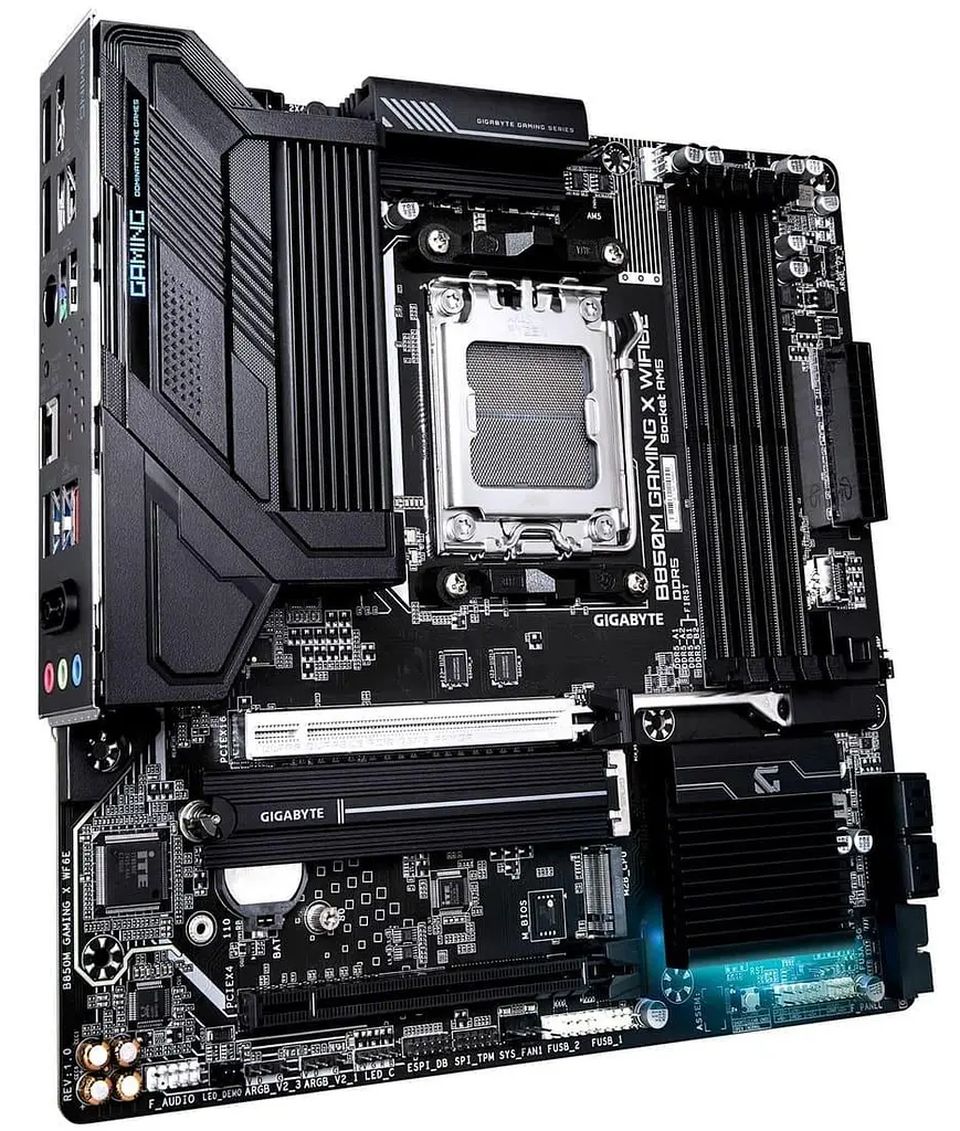 Материнська плата Gigabyte B850M GAMING X WIFI6E (B850M GAMING X WIFI6E) (Socket AM5, AMD B850, Micro-ATX) - фото 2
