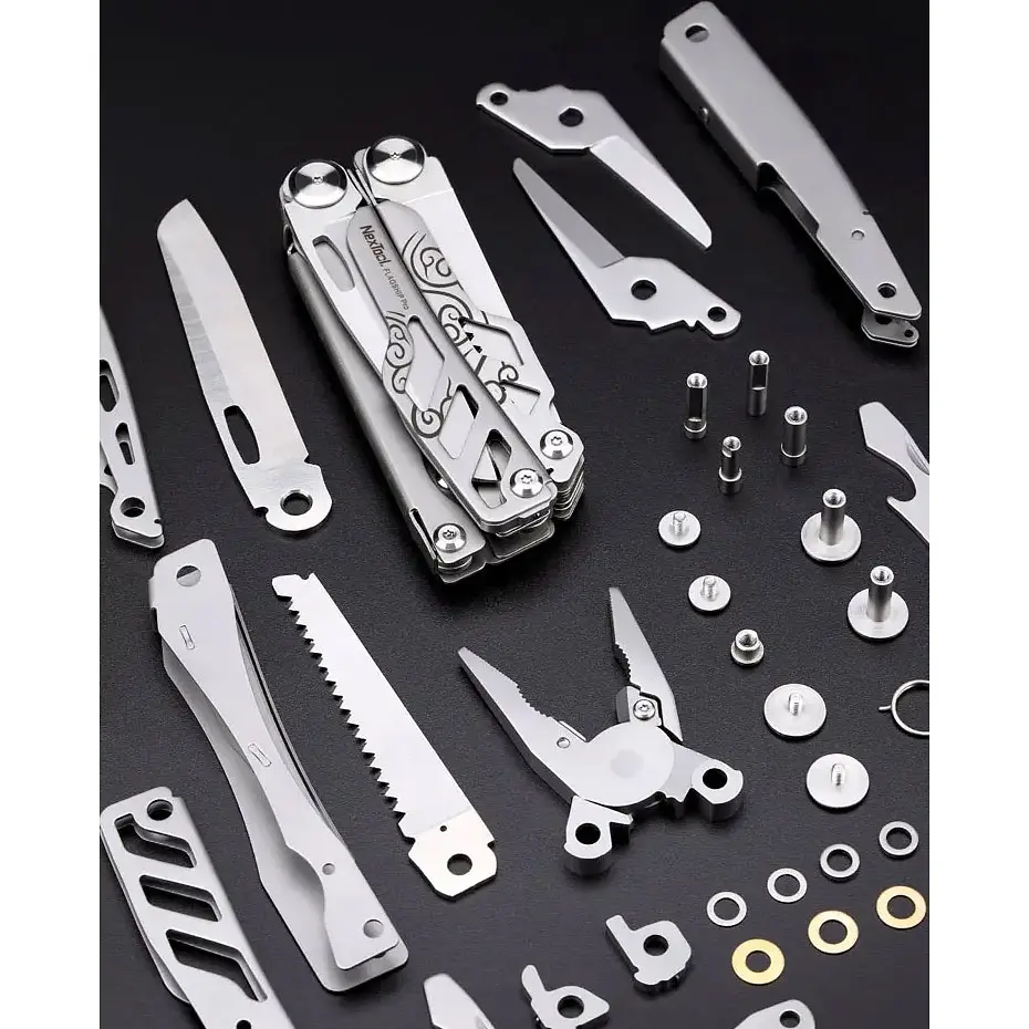 Мультитул Xiaomi Nextool Flagship Pro NE20143 Silver [84750] - фото 9