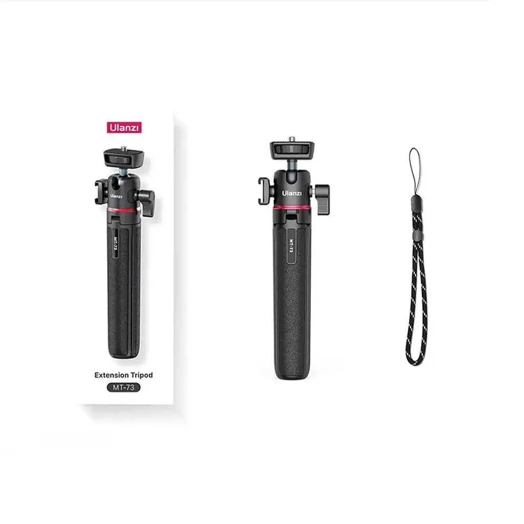 Штатив Ulanzi Vijim MT-73 55CM Tripod with 1/4 Cold Shoe UV-T048GBB1 MT-73 Black - фото 2