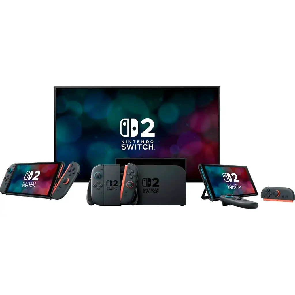 Портативна ігрова консоль Nintendo Switch 2 Black Mario Kart World Bundle (0045496321529) [136133] - фото 2