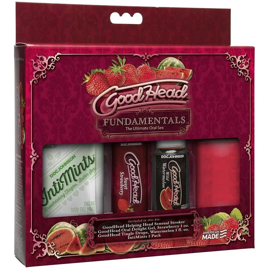 Набір для мінету Doc Johnson GoodHead Fundamentals Kit - фото 2