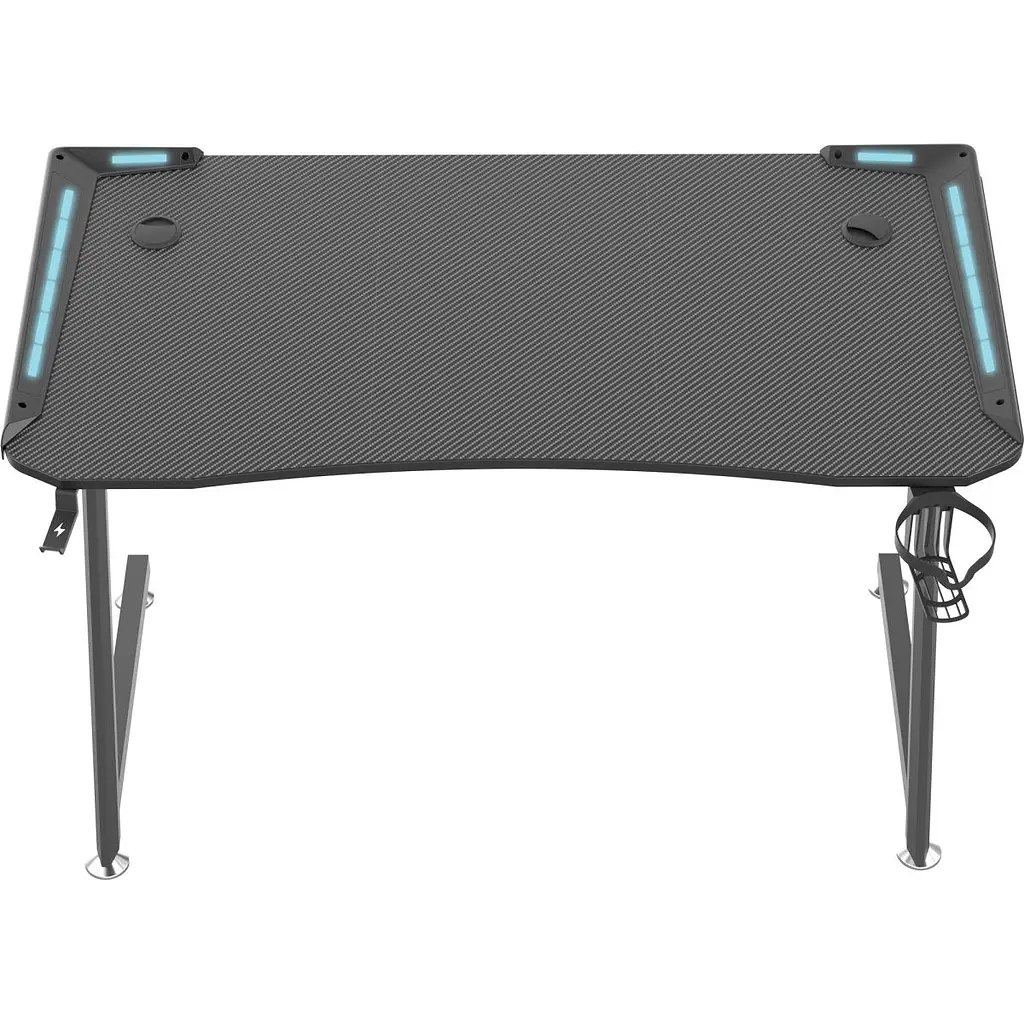 Комп'ютерний ігровий стіл GT Racer T-1416 Black [123406] - фото 3