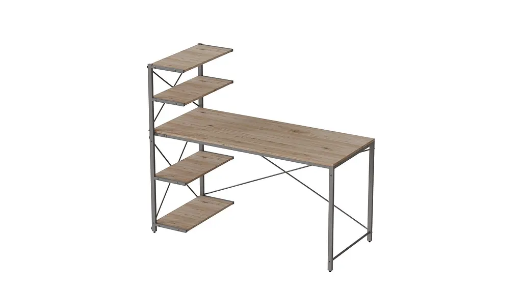 Комп'ютерний стіл Ferrum-decor Джек 75x140x70 Сірий ДСП Дуб Сан-Марино (FRD-105417) - фото 2
