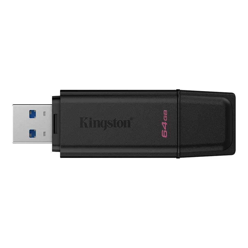 USB флеш накопичувач Kingston 64GB DataTraveler Exodia USB 3.2 Gen1 Black (DTXG2/64GB) - фото 2