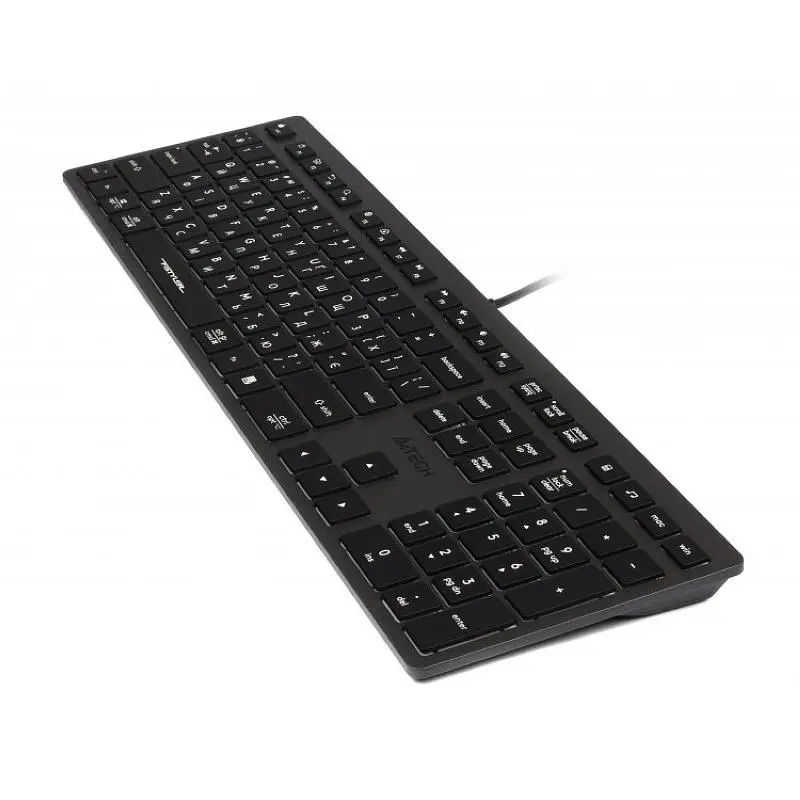 Клавіатура A4-Tech Fstyler FX60 USB (Grey) White backlit - фото 4