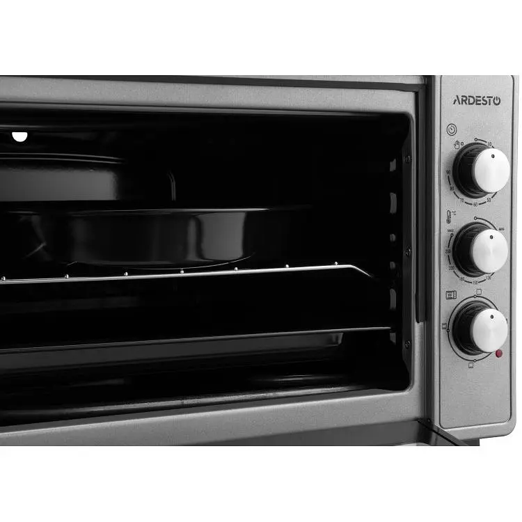 Электропечь Ardesto 1700 Вт, 48 л, таймер, подсвеч., серый - фото 8