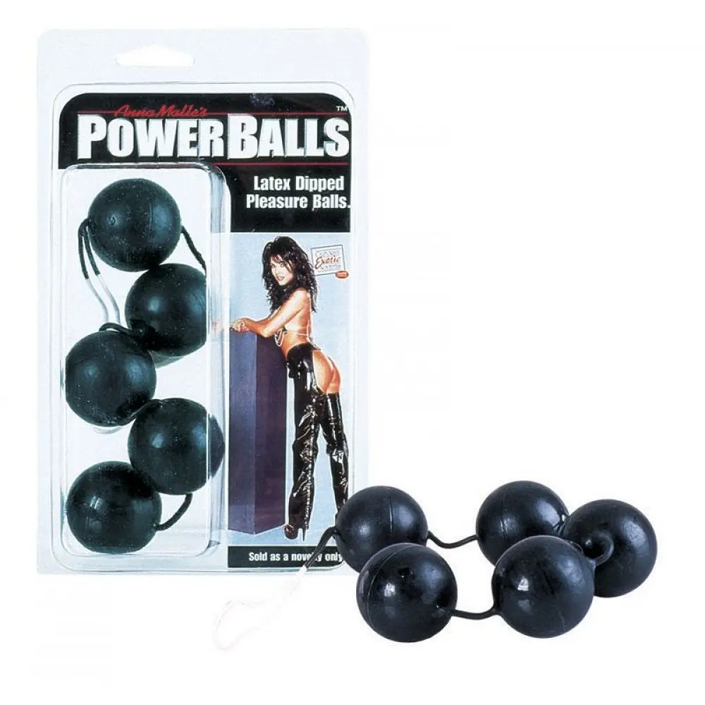 Шарики анально-вагинальные California Exotic Power Balls, 3,5 см - фото 5