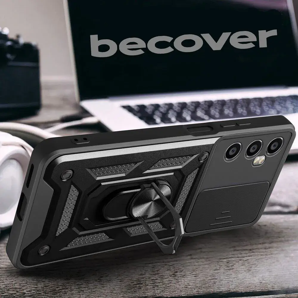 Панель BeCover Military для Realme C65 Black (712180) - фото 3