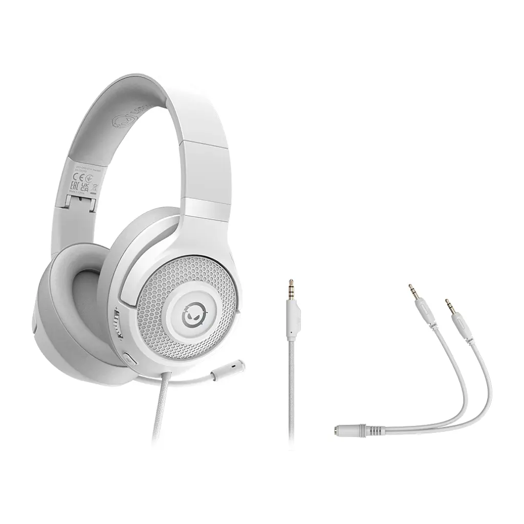 Навушники Lorgar Noah 101 Gaming 3.5 мм White (LRG-GHS101W) - фото 5