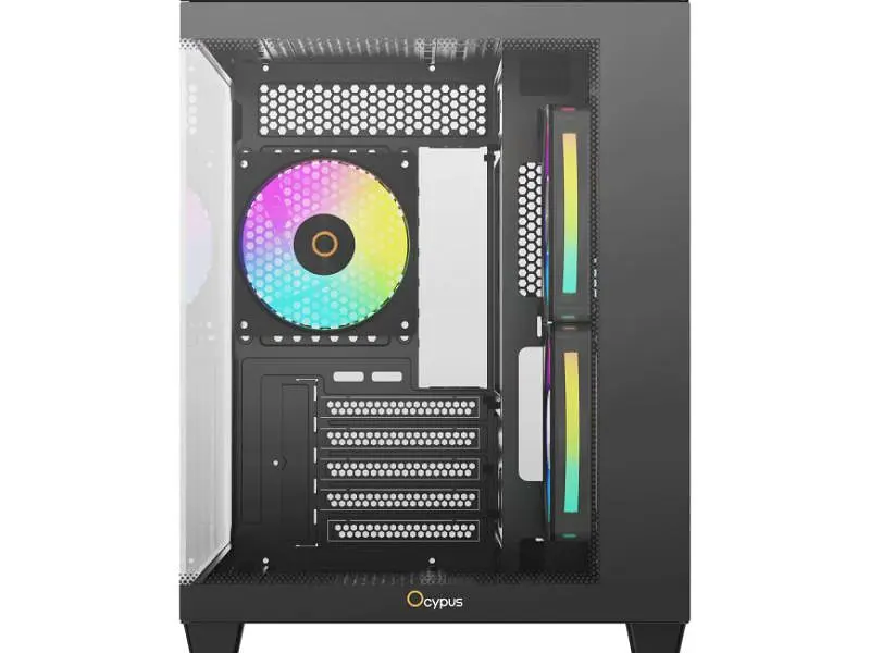 Корпус OCYPUS GAMMA C54 ARGB Black (GAMMA-C54-BKD300XX-GL) - фото 7