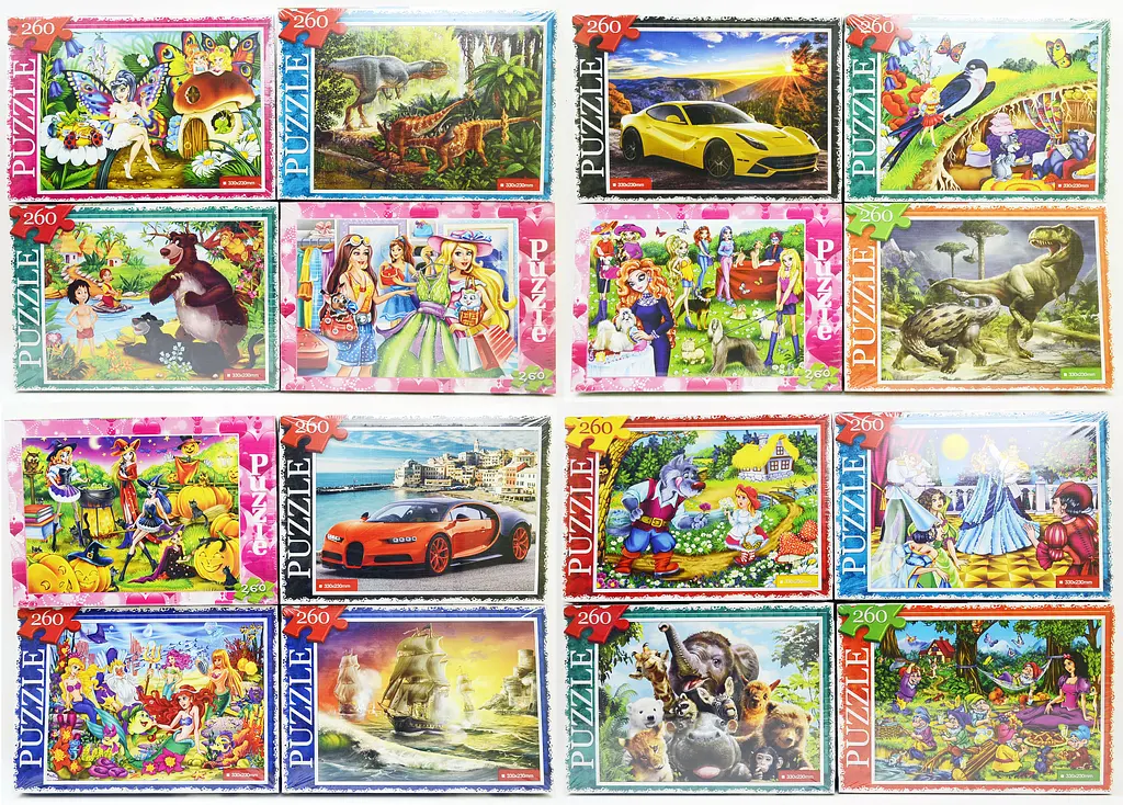 Пазлы Danko Toys, 260 элементов, C260-13 (в ассортименте) - фото 5