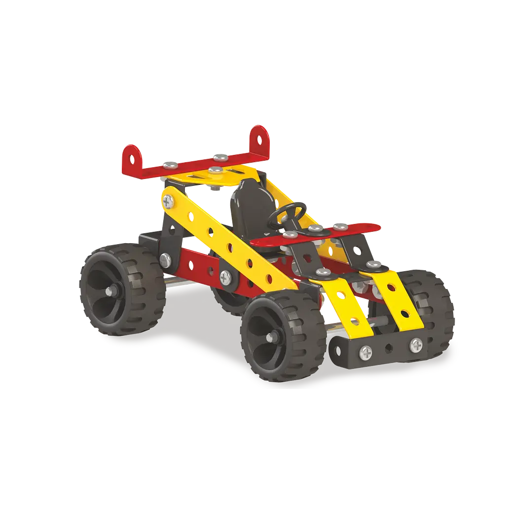 Конструктор Zephyr Mechanix Junior металлический развивающий 155 элементов 14 моделей - фото 6