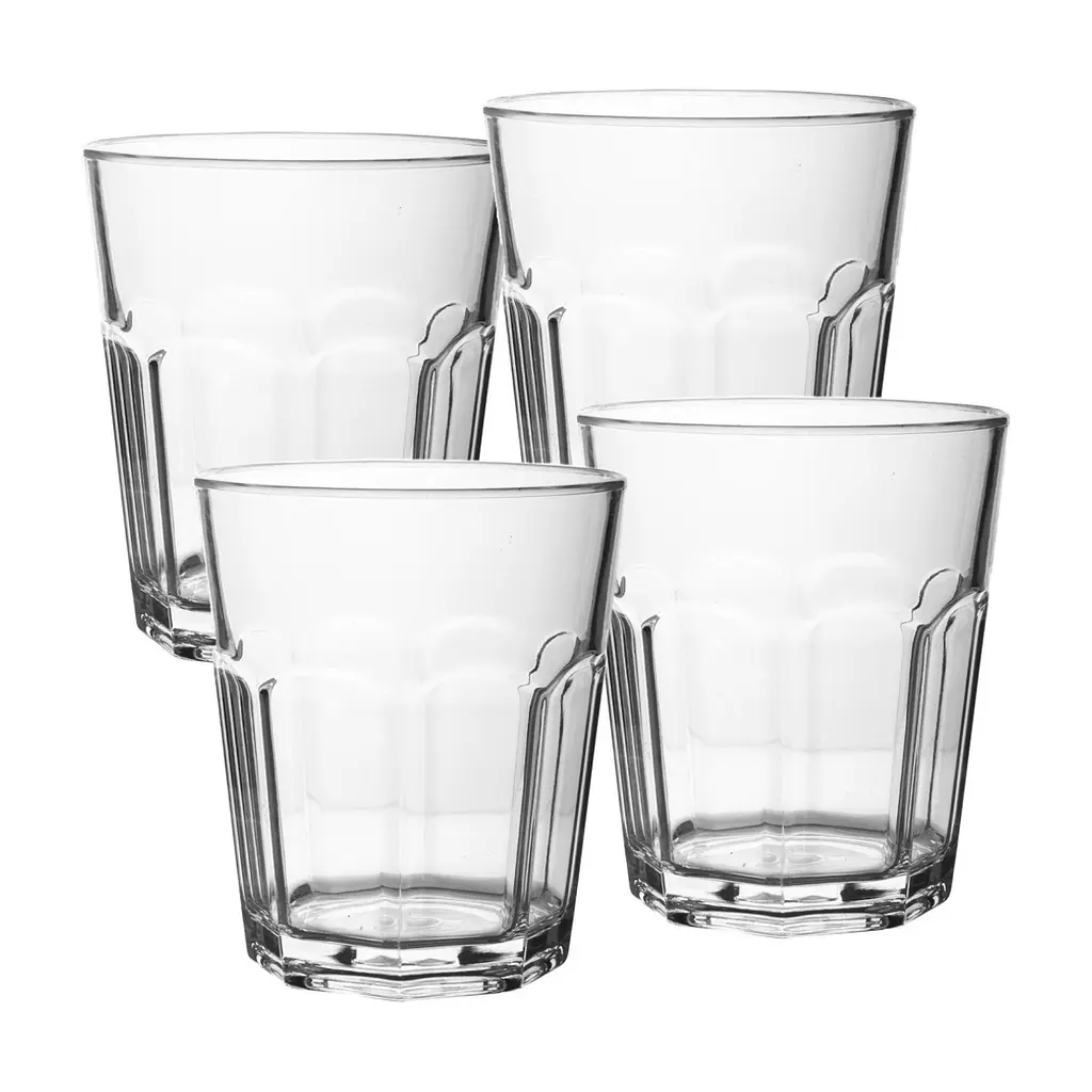 Набір склянок Gimex для пікніка Water Glass Solid 4 Pieces 200 ml (6968914) (DAS303883)