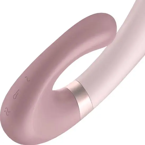 Вібратор-rabbit з підігрівом Satisfyer Heat Wave Mauve (SO6096) [95337] - фото 6