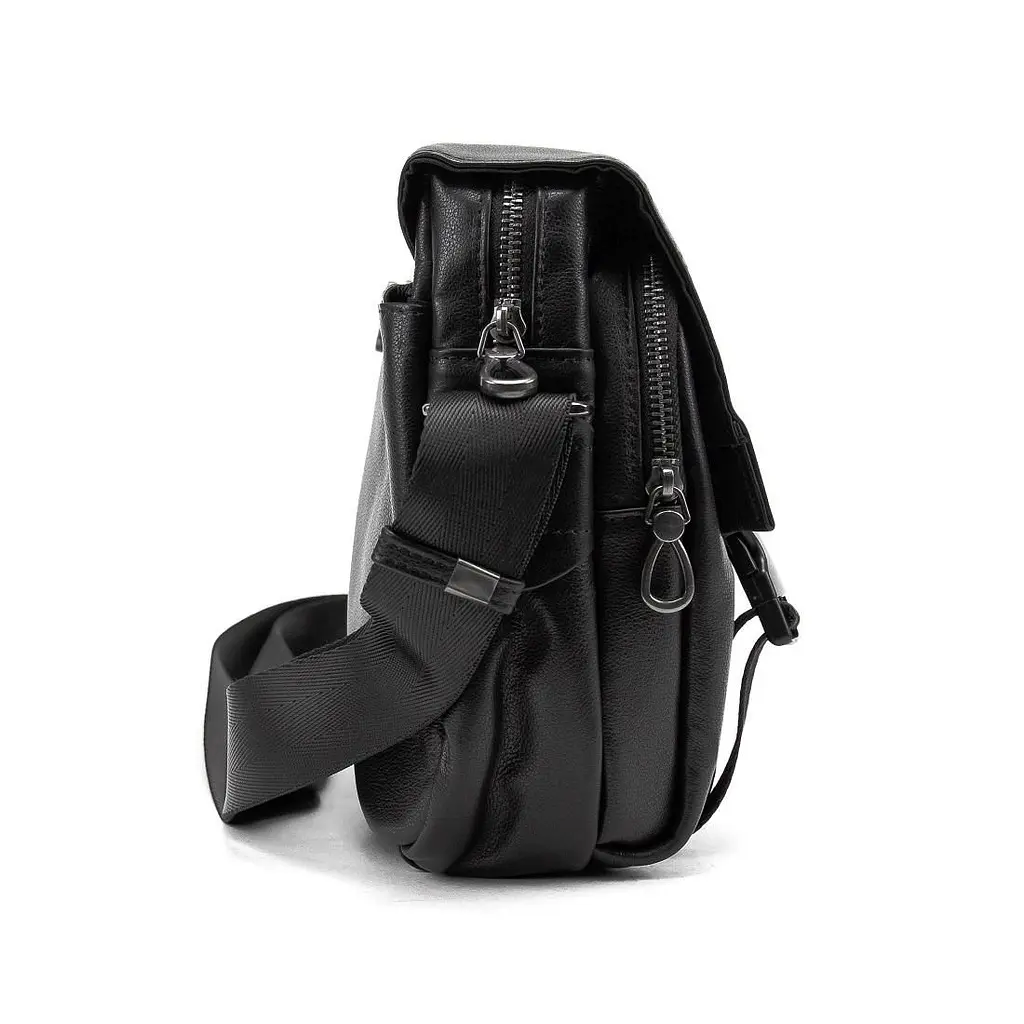Чоловіча горизонтальна сумка через плече із клапаном TIDING BAG 1654LA - фото 4