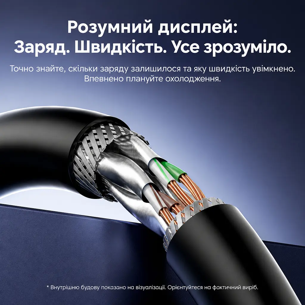 Патч-корд Ethernet Vention 0,5 м мережевий кабель Cat8 RJ45 8P8C до 40 Гбіт/с з подвійним екрануванням S/FTP з гнучкою оболонкою смуга пропускання 2000 МГц чорний (IKRBD) - фото 15