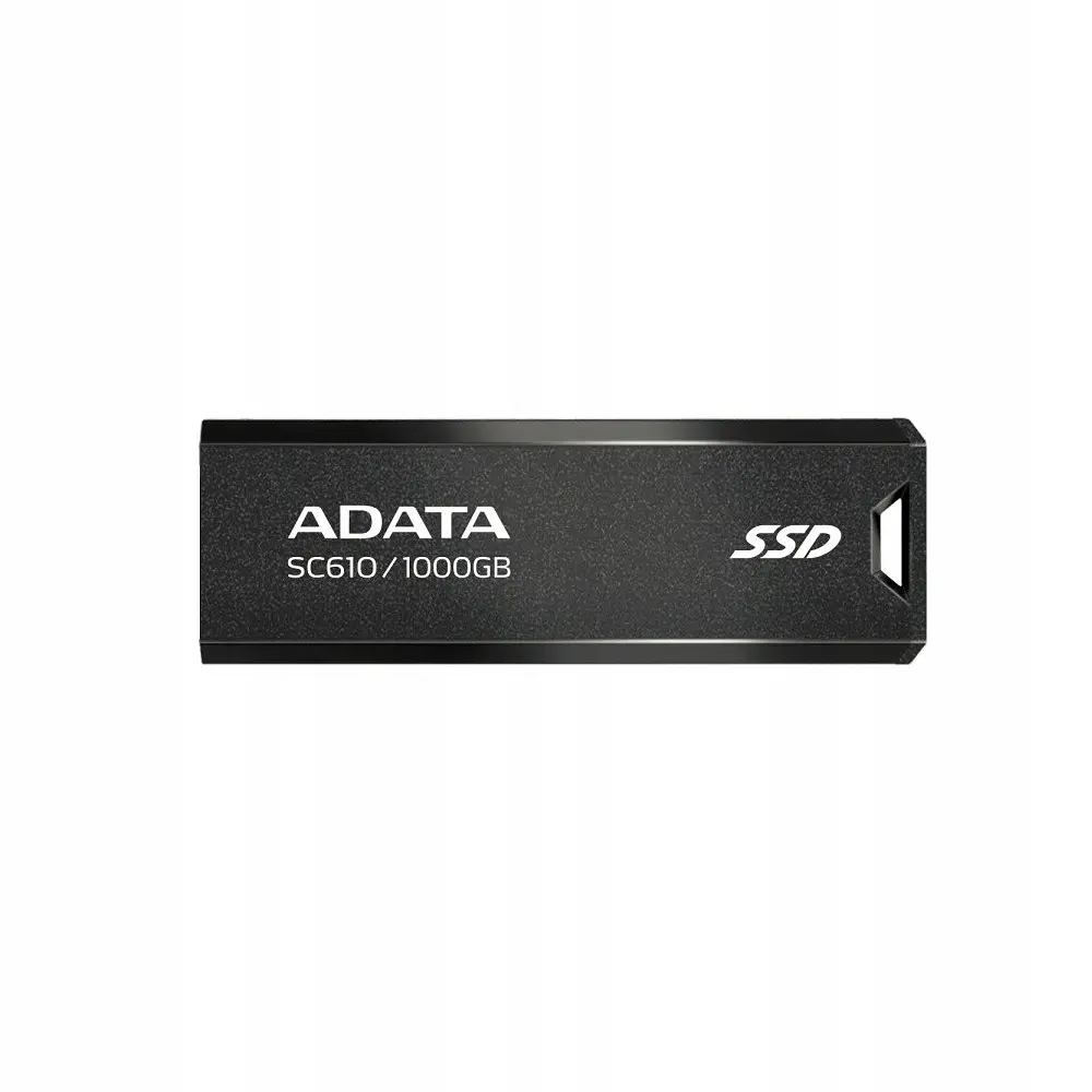 Портативний SSD ADATA SC610 1TB USB 3.2 550/500Mb/s Black (SC610-1000G-CBK/RD) - фото 2