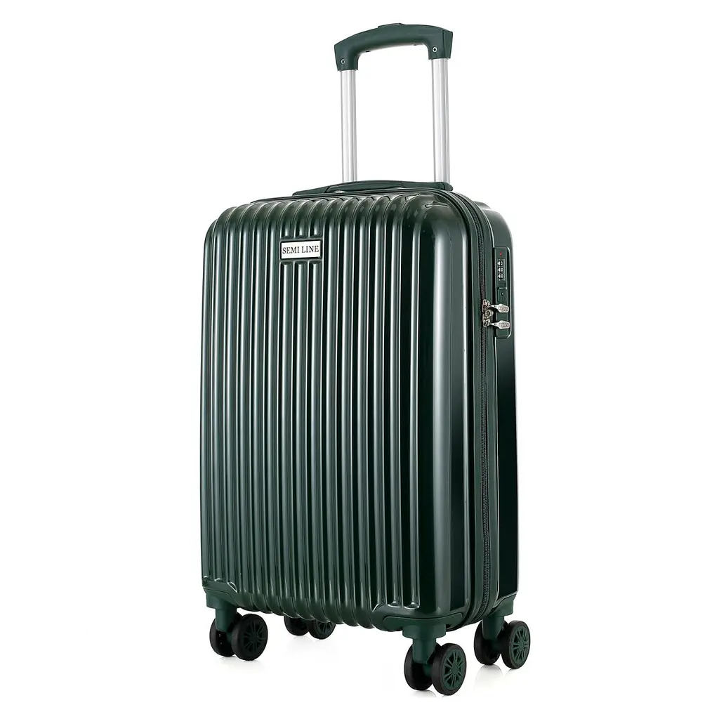 Валіза Semi Line 20" (S) Dark Green (T5948-1)
