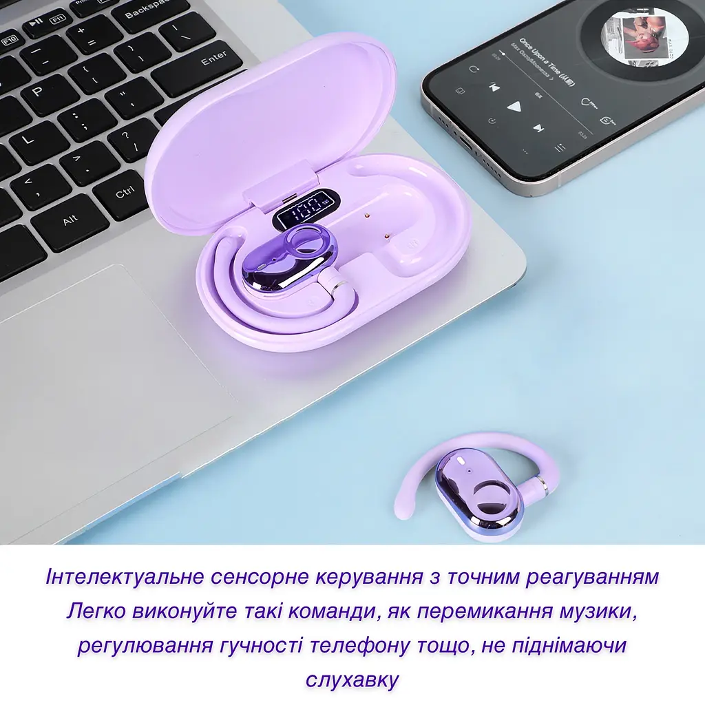 Бездротові навушники Inspire JM18 Purple - фото 9